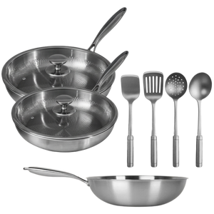 Trio set essentiële pannen