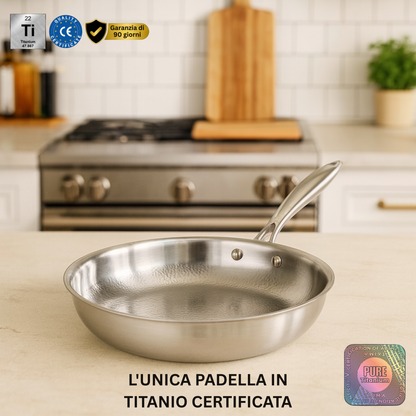 Cadeaudeksel voor titanium pan